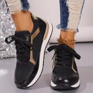 Sneaker  | Damen  Schnürschuhe Damen Damen