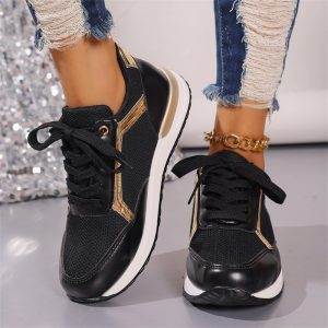 Sneaker  | Damen  Schnürschuhe Damen Damen